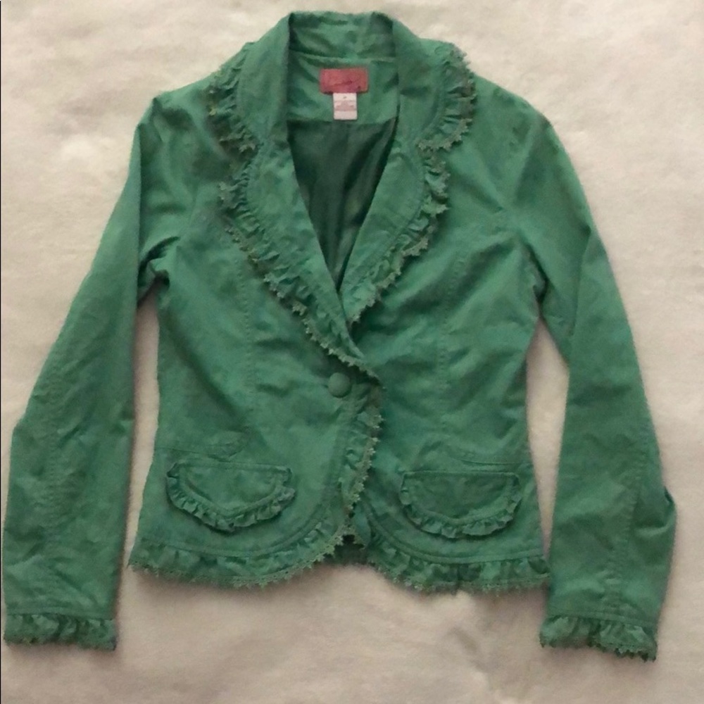 Green cotton jacket